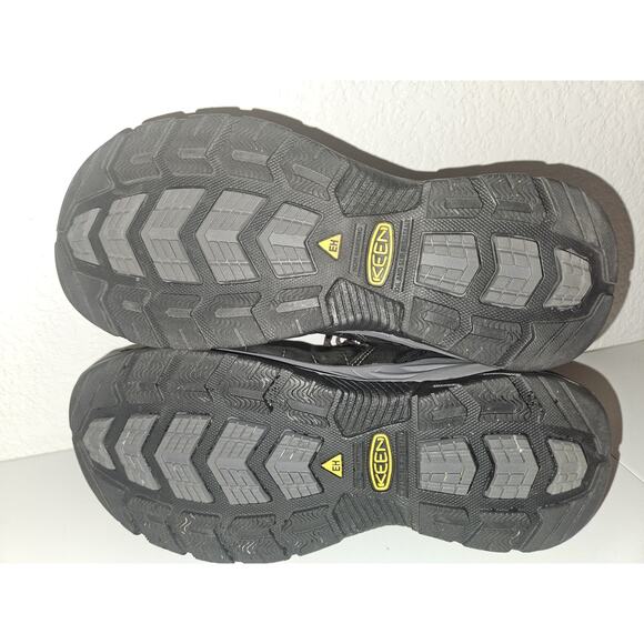 New! Keen Utility Flint 2 II Low Steel Toe Work Shoe Gray Pink Women Sz 8.5W - Picture 9 of 9